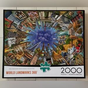Buffalo Games World Landmark 360 2000 Pieces Puzzle